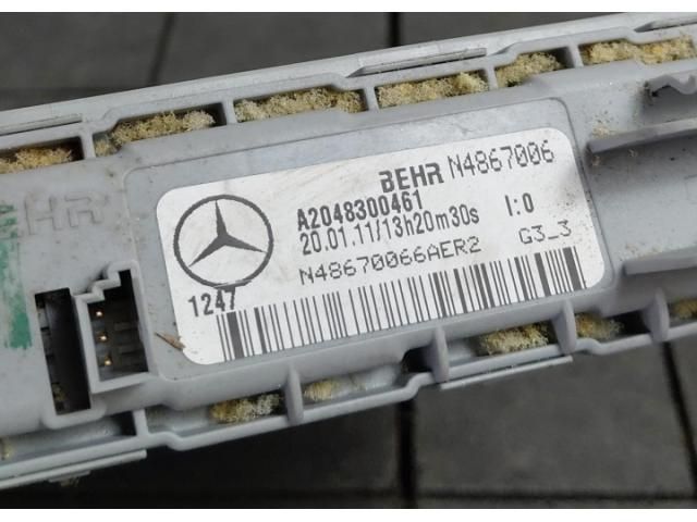 bontott MERCEDES-BENZ CLS Fűtőradiátor