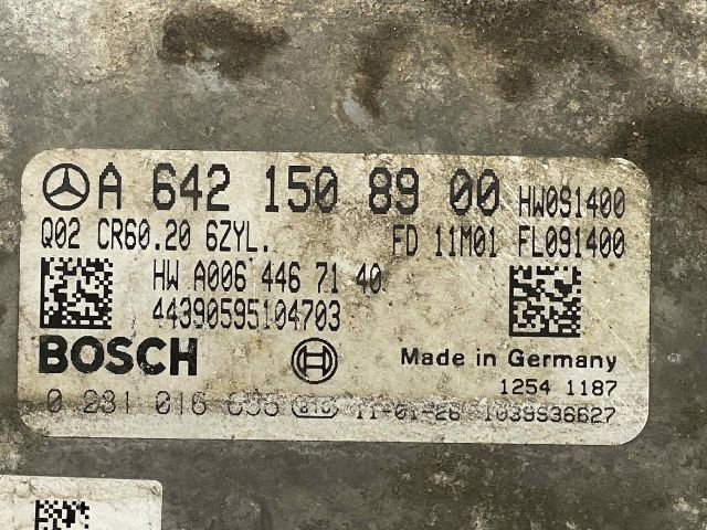 bontott MERCEDES-BENZ CLS Motorvezérlő