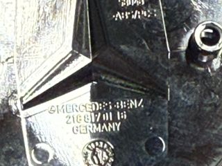 bontott MERCEDES-BENZ CLS Első Embléma