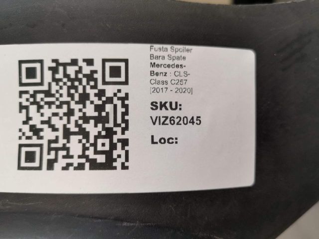 bontott MERCEDES-BENZ CLS Hátsó Lökhárító Alsó (Műanyag)