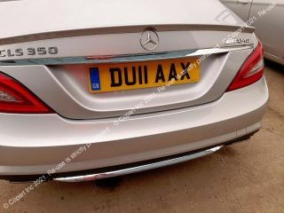 bontott MERCEDES-BENZ CLS Hátsó Lökhárító Merevítő (Fém)