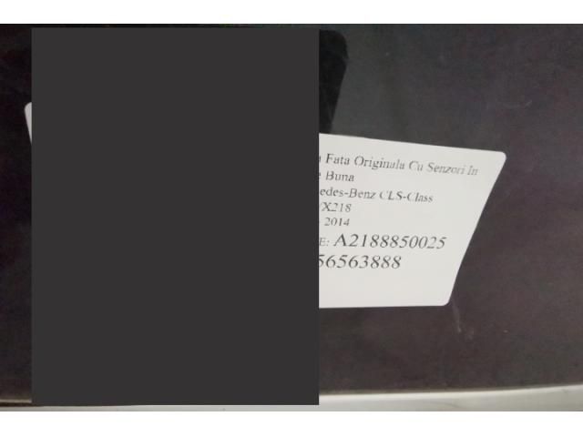 bontott MERCEDES-BENZ CLS Hátsó Lökhárító (Részeivel)