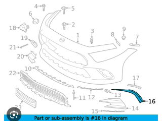 bontott MERCEDES-BENZ CLS Jobb első Lökhárító Díszléc