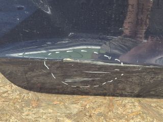 bontott MERCEDES-BENZ CLS Jobb hátsó Ajtó (Üres lemez)