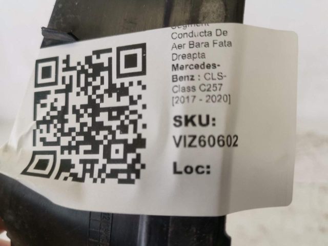 bontott MERCEDES-BENZ CLS Jobb Hűtő Légterelő