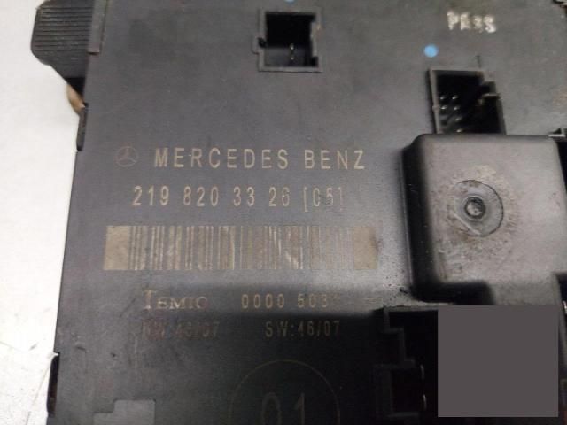 bontott MERCEDES-BENZ CLS Komfort Elektronika