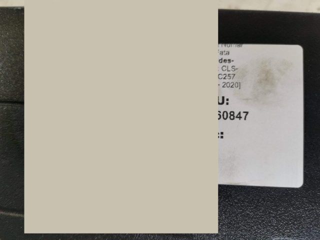 bontott MERCEDES-BENZ CLS Rendszámtábla Tartó