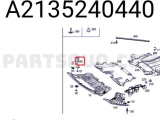 bontott MERCEDES-BENZ E-CLASS Alsó Kereszttartó