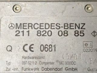 bontott MERCEDES-BENZ E-CLASS Antenna Erősítő