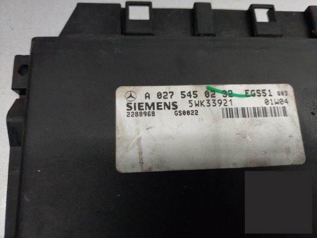 bontott MERCEDES-BENZ E-CLASS Automata Váltó Elektronika