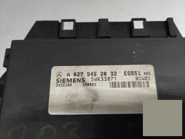 bontott MERCEDES-BENZ E-CLASS Automata Váltó Elektronika