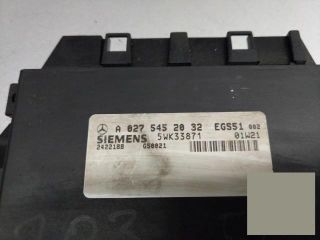 bontott MERCEDES-BENZ E-CLASS Automata Váltó Elektronika