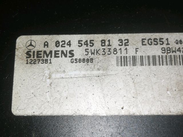 bontott MERCEDES-BENZ E-CLASS Automata Váltó Elektronika