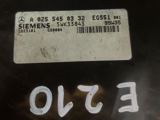 bontott MERCEDES-BENZ E-CLASS Automata Váltó Elektronika