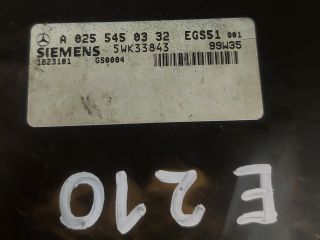 bontott MERCEDES-BENZ E-CLASS Automata Váltó Elektronika