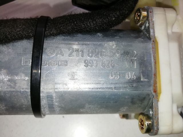 bontott MERCEDES-BENZ E-CLASS Bal első Ablakemelő Motor