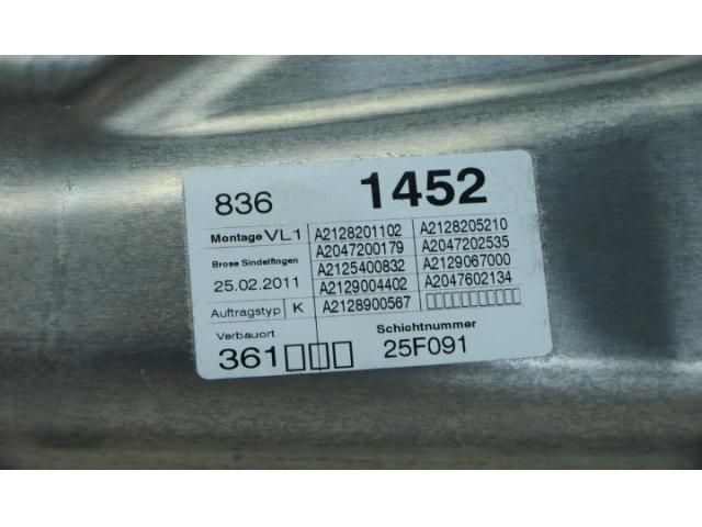 bontott MERCEDES-BENZ E-CLASS Bal első Ablakemelő Szerkezet (Elektromos)