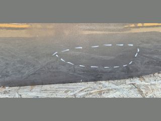 bontott MERCEDES-BENZ E-CLASS Bal első Ajtó (Üres lemez)