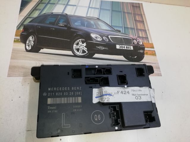 bontott MERCEDES-BENZ E-CLASS Bal első Ajtó Vezérlőegység
