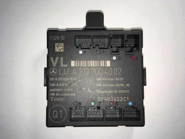 bontott MERCEDES-BENZ E-CLASS Bal első Ajtó Vezérlőegység