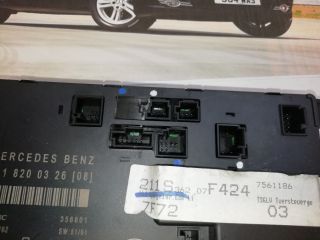 bontott MERCEDES-BENZ E-CLASS Bal első Ajtó Vezérlőegység