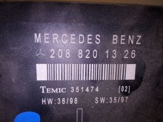 bontott MERCEDES-BENZ E-CLASS Bal első Ajtó Vezérlőegység