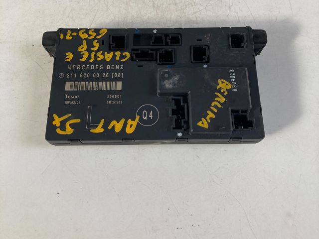 bontott MERCEDES-BENZ E-CLASS Bal első Ajtó Vezérlőegység