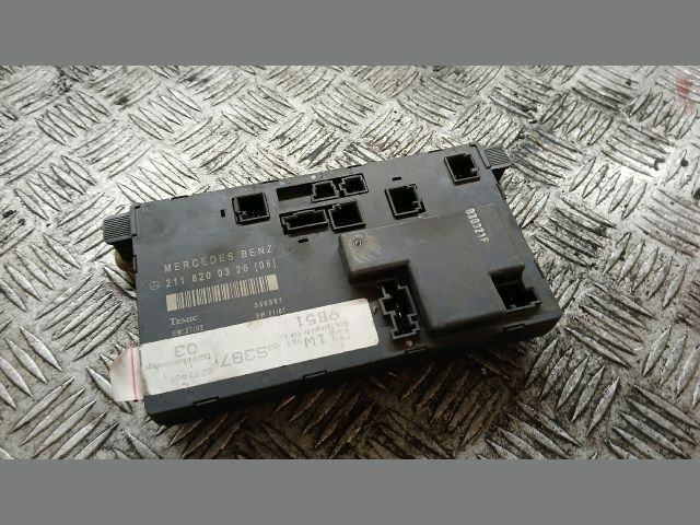 bontott MERCEDES-BENZ E-CLASS Bal első Ajtó Vezérlőegység