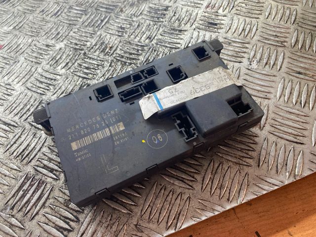 bontott MERCEDES-BENZ E-CLASS Bal első Ajtó Vezérlőegység