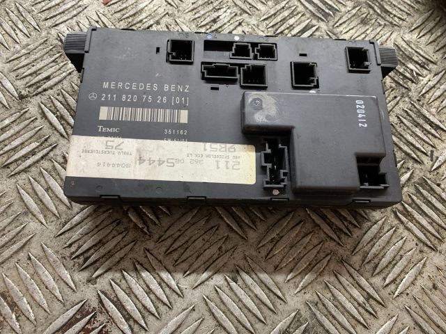 bontott MERCEDES-BENZ E-CLASS Bal első Ajtó Vezérlőegység