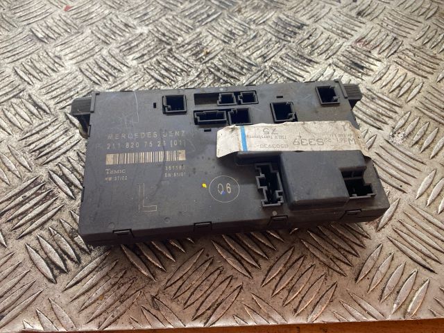 bontott MERCEDES-BENZ E-CLASS Bal első Ajtó Vezérlőegység