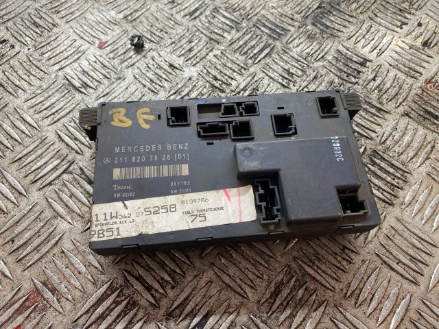 bontott MERCEDES-BENZ E-CLASS Bal első Ajtó Vezérlőegység