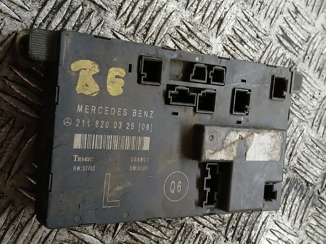 bontott MERCEDES-BENZ E-CLASS Bal első Ajtó Vezérlőegység