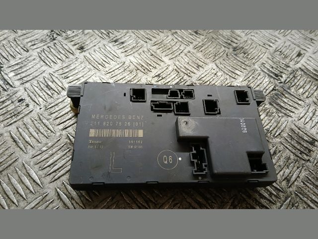 bontott MERCEDES-BENZ E-CLASS Bal első Ajtó Vezérlőegység
