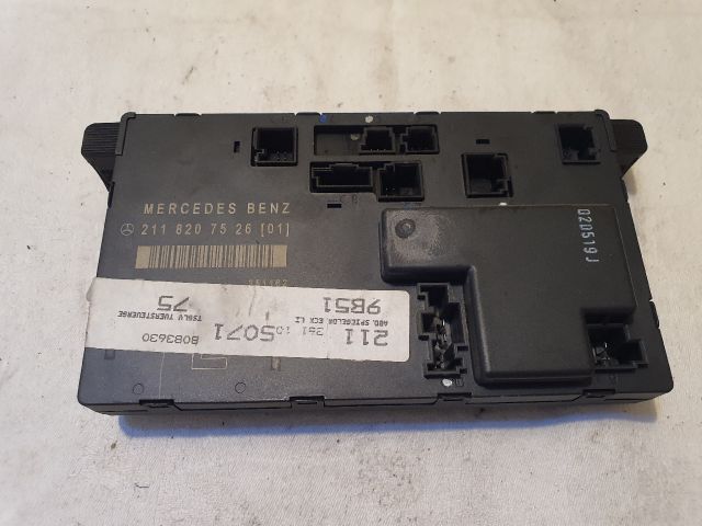 bontott MERCEDES-BENZ E-CLASS Bal első Ajtó Vezérlőegység