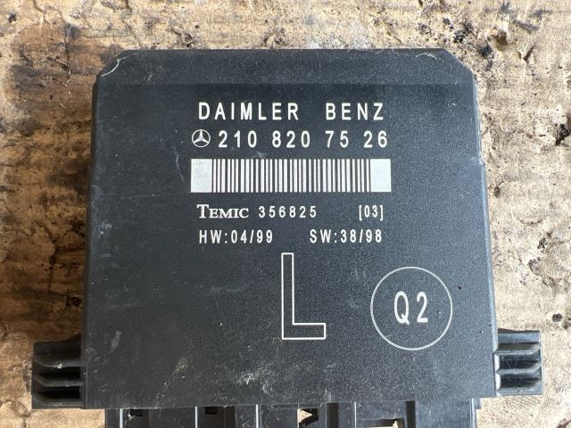 bontott MERCEDES-BENZ E-CLASS Bal első Ajtó Vezérlőegység