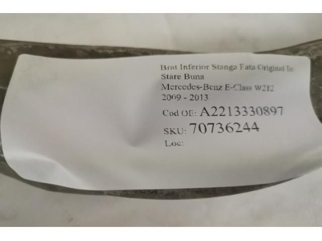 bontott MERCEDES-BENZ E-CLASS Bal első Alsó Lengőkar