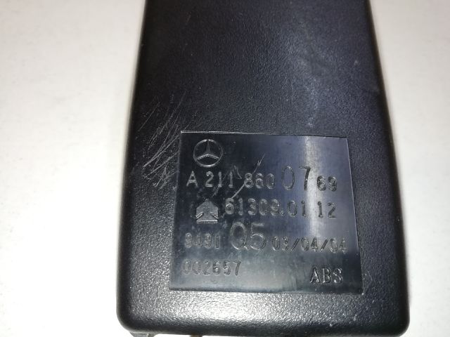 bontott MERCEDES-BENZ E-CLASS Bal első Biztonsági Öv Csat