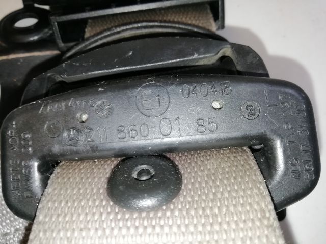 bontott MERCEDES-BENZ E-CLASS Bal első Biztonsági Öv