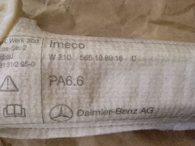 bontott MERCEDES-BENZ E-CLASS Bal első Függöny Légzsák