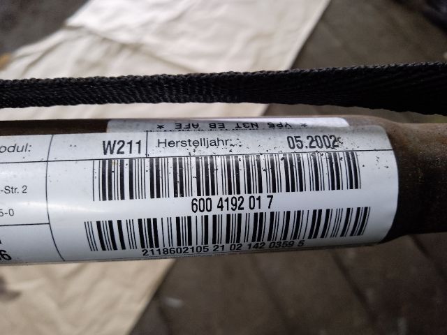 bontott MERCEDES-BENZ E-CLASS Bal első Függöny Légzsák