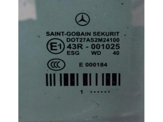 bontott MERCEDES-BENZ E-CLASS Bal hátsó Ablak
