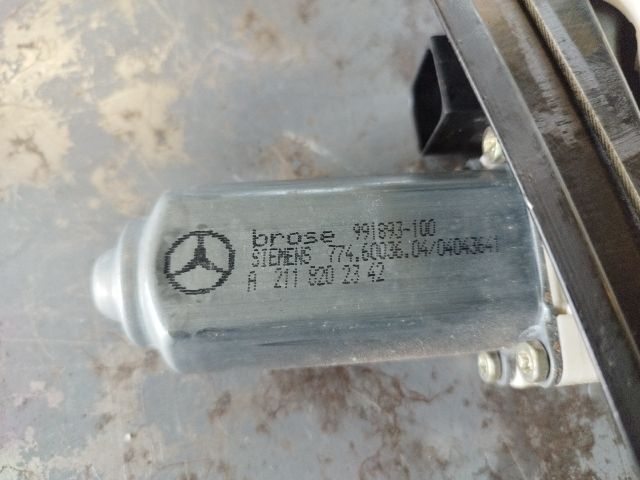 bontott MERCEDES-BENZ E-CLASS Bal hátsó Ablakemelő Szerkezet (Elektromos)