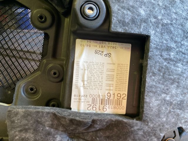 bontott MERCEDES-BENZ E-CLASS Bal hátsó Ajtó Kárpit