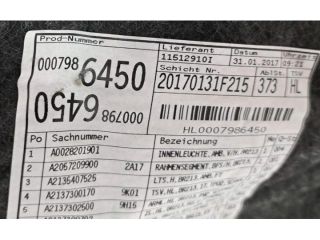 bontott MERCEDES-BENZ E-CLASS Bal hátsó Ajtó Kárpit