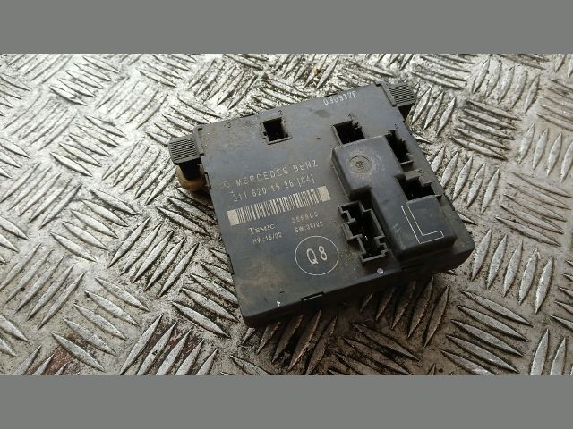 bontott MERCEDES-BENZ E-CLASS Bal hátsó Ajtó Vezérlőegység