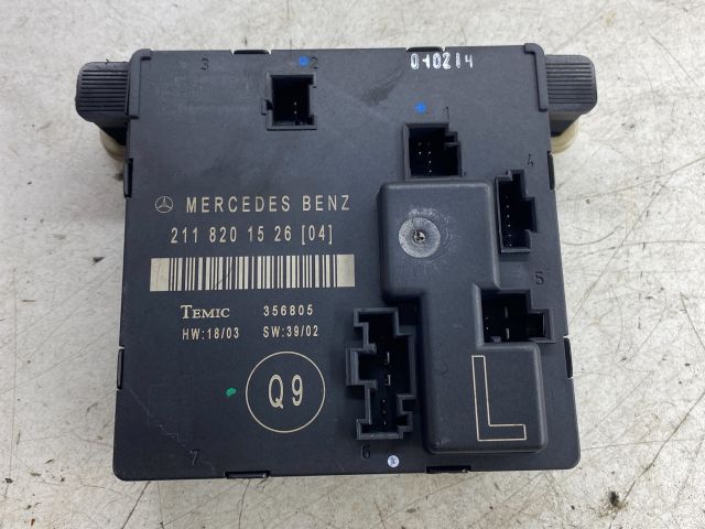 bontott MERCEDES-BENZ E-CLASS Bal hátsó Ajtó Vezérlőegység