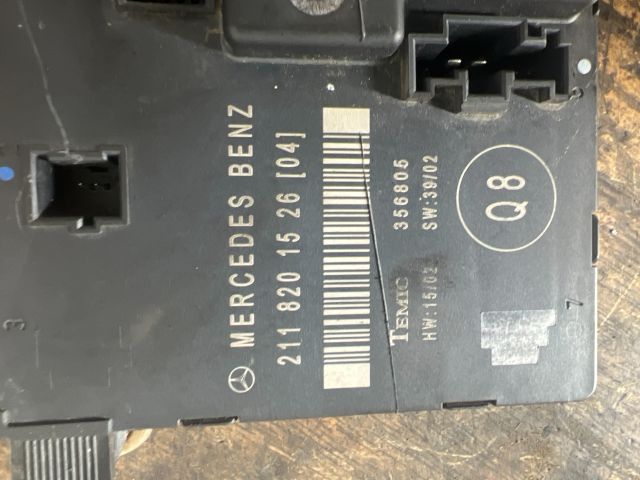 bontott MERCEDES-BENZ E-CLASS Bal hátsó Ajtó Vezérlőegység