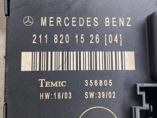 bontott MERCEDES-BENZ E-CLASS Bal hátsó Ajtó Vezérlőegység