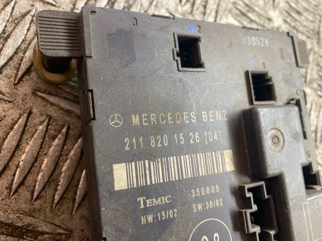 bontott MERCEDES-BENZ E-CLASS Bal hátsó Ajtó Vezérlőegység